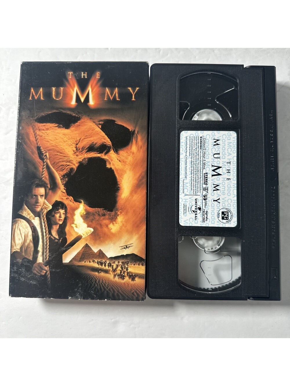 The Mummy VHS 1999 Adventure Horror Brendan Fraser Rachel Weisz Universal